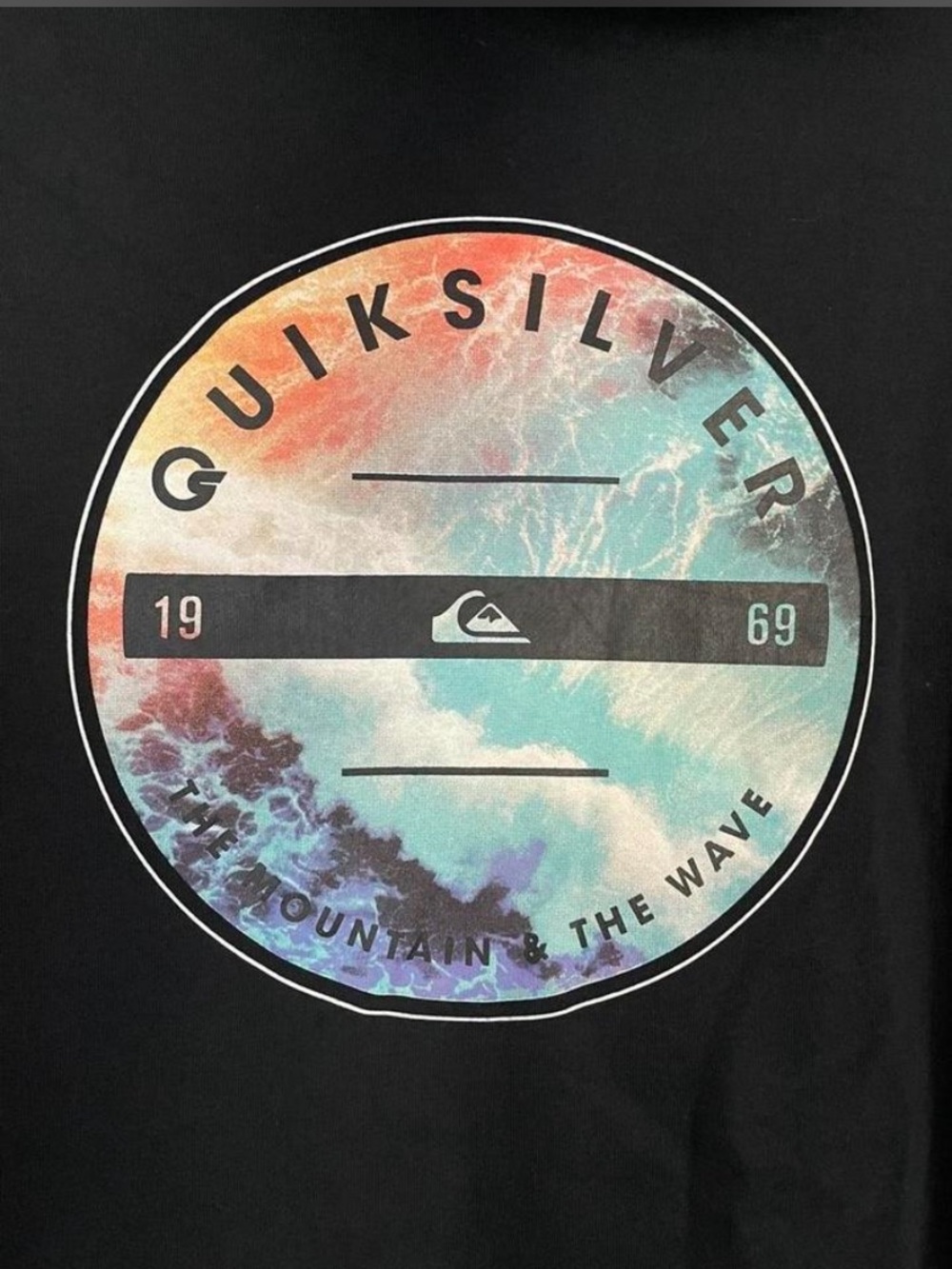 Quiksilver black hoodie - Picture 5 of 6